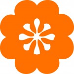 bloem oranje